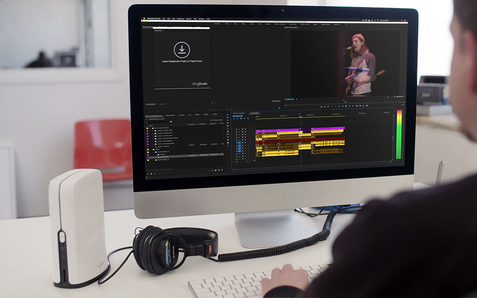 Edit in 4k with Adobe Premiere Pro  CC post-production tools with SlingStudio extensions