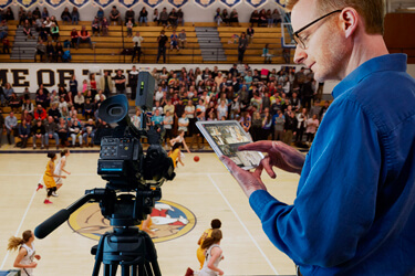 video camera for live streaming sports